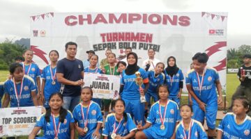 Kompak FC B Juara Piala Walikota Padang 2026, Bantai Yodha FC 8-1 di Final